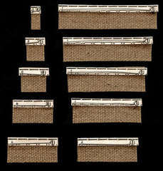 Miniature Medal Mounting Bars 1-2-3-4-5-6-7-8-9-10 & Buckram Select Option