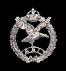 Army Air Corps Cap Badge Hallmarked Silver