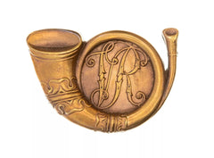 Highland Borders Light Infantry Shako Badge Brass Metal