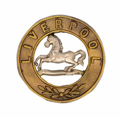 Liverpool Helmet Plate Centre Bi Metal