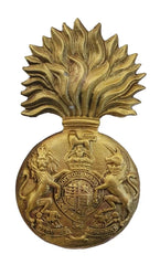 Royal Scots Fusiliers Cap Badge Brass Metal