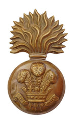 Royal Welsh Fusiliers Cap Badge Brass Metal