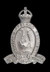 22nd Australian South Gippsland Regiment Cap Badge Hallmarked Silver