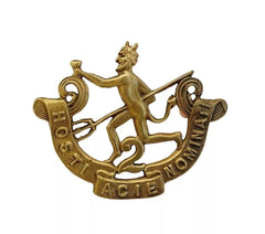 90th Canadian Infantry Winnipeg Manitoba Cap Badge Brass Metal