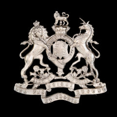 Royal Artillery Ubique Pouch Badge Hallmarked Silver