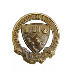 Canadian NO1 University Company MC Grill Cap Badge Brass Metal