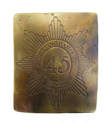 45th 1st Nottingham Regiment Cross Belt