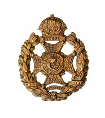 110th Rifle Brigade Glengarry Badge Brass Metal