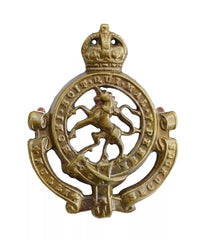 Canadian Governor Generals Horse Guards Cap Badge Brass Metal