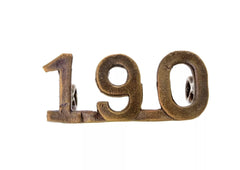 Canadian 190th (Winnipeg) Battalion CEF Shoulder Title