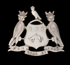 Leeds Pals Cap Badge Hallmarked Silver