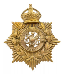 Helmet Plate & Manchester Centre Brass Metal