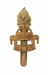 Royal Army Educational Corps Cap Badge Bi Metal