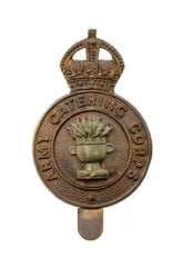 Army Catering Corps Cap Badge Bi Metal