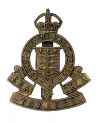 Royal Army Ordnance Tonanti Corps Cap Badge Brass Metal