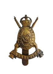Hampshire Yeomanry Cap Badge Brass Metal