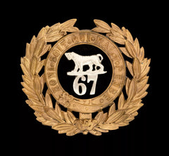 The 67th Hampshire Officers Slouch Badge