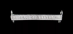 Queen South Africa Defence Of Ladysmith Clasp Silver