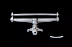 British War medal suspender complete with pin silver