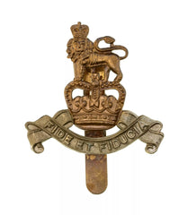 Queens Crown Royal Army Pay Corps Beret Badge Bi Metal