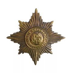 Royal Irish Guards Cap Badge Brass Metal