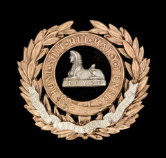 The South Lancashire Regiment Officers Slouch Badge