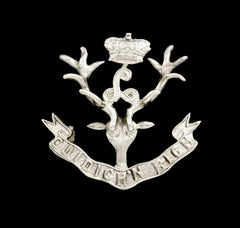 Seaforth Highlanders Of Canada Cap Badge Hallmarked Silver
