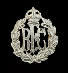 Royal Flying Corps Cap Badge Hallmarked Silver