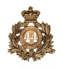 44th Essex Regiment Last Shako Plate Brass Metal