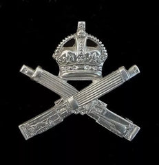 Machine Gun Corps Cap Badge Hallmarked Silver