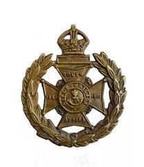 Rifle Brigade South Africa Cap Badge Brass Metal