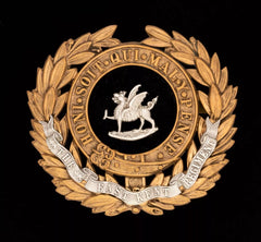 The East Kent Regiment Officers Slouch Badge