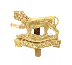 Uppingham O.T.C Cap Badge Brass Metal