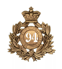 94th Connaught Rangers 2nd Battalion Regiment Last Shako Plate Brass Metal