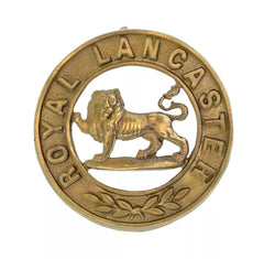 Royal Lancaster Helmet Plate Centre Brass Metal