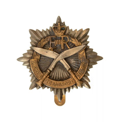 Queens Crown Gurkha Transport Regiment Cap Badge Bi Metal