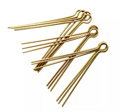 50 Army Cap Badge Cotter Pins Suitable For Most Badges 5.1cm