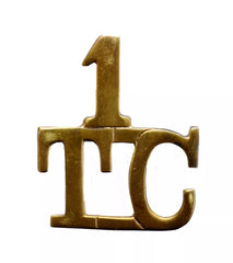 British 1st Tank Corps Shoulder Title