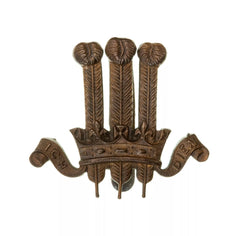 2nd King's Edwards Own Gurkha Rifles Cap Badge Brass Metal