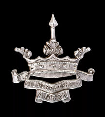 Anson Battalion Royal Naval Division Cap Badge Hallmarked Silver