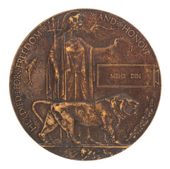 WW1 Memorial Plaque Mehr Din Original