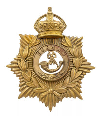 Helmet Plate & Durham Centre Brass Metal