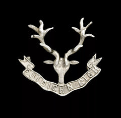 Seaforth Highlanders Badge Silver