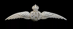 Royal Flying Corps Dress Badge Hallmarked Silver