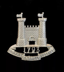 Loyal Suffolk Hussars Cap Badge Hallmarked Silver