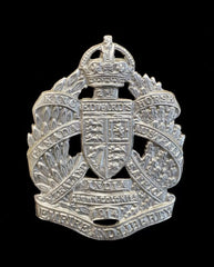 2nd King Edwards Horse Cap Badge Hallmarked Silver