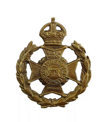 19th ST Pancras County of London Cap Badge Brass Metal