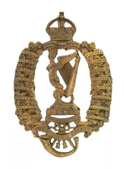 Royal Irish Rifles Cross Belt Brass Metal K.C