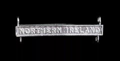 General Service Medal Northern Ireland Clasp Silver