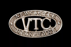 Newcastle VTC Upon Tyne Shoulder Title White Metal